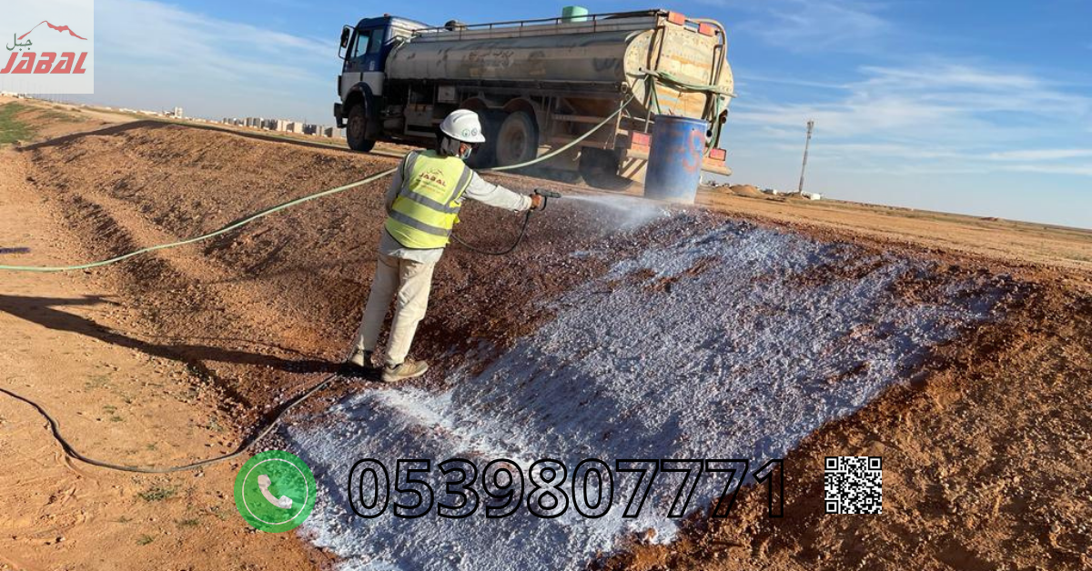 تثبيت التربة الكيميائي